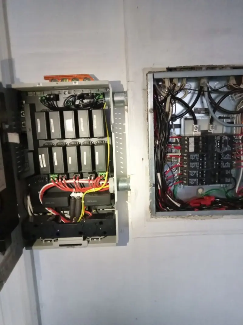 Electrical panel upgrade completed for Ring Doorbell Installation in Conneaut